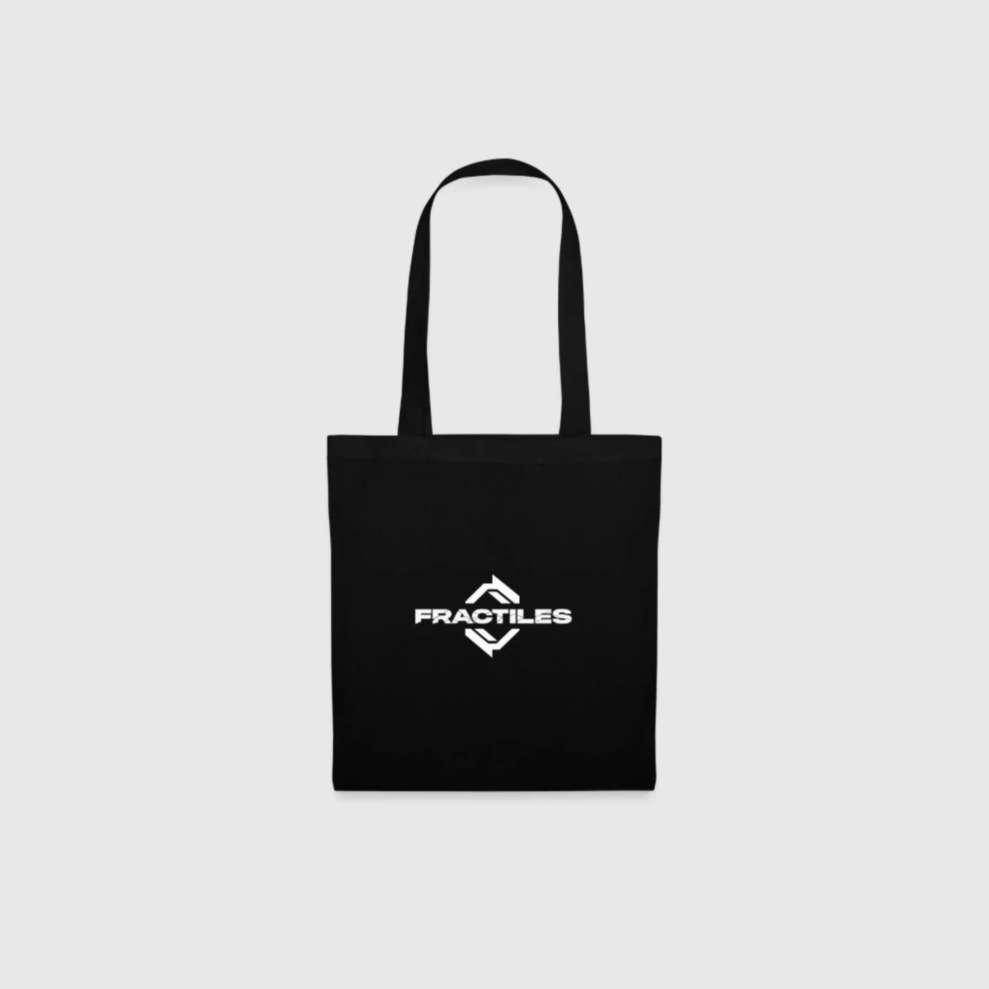 FRACTILES black tote bag